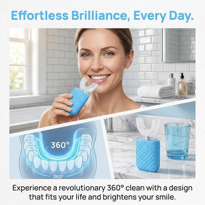 Smart Electric Toothbrush USB Rechargeable U-shaped Tooth
