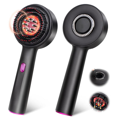 Scalp Massage Brush with Oil Applicator